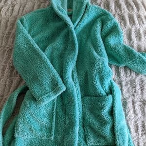 PB Teen fleece robe